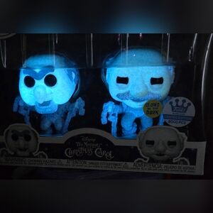 Funko Pop Marley Brothers Muppet Christmas Carol 2 Pack Glow In Dark 8000 Pcs